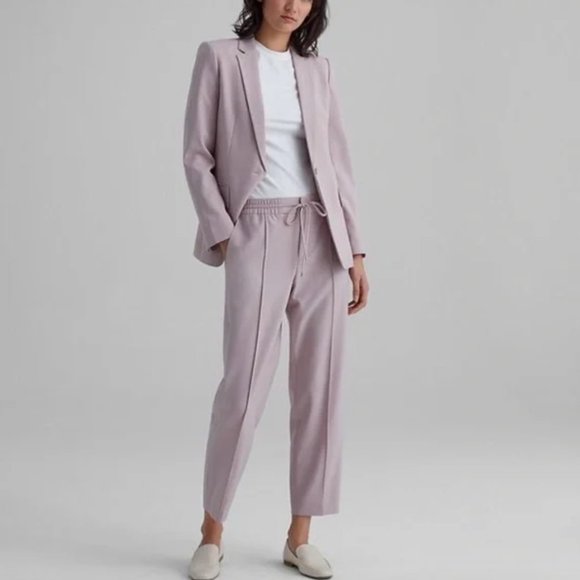 Club Monaco | Pull-on pink base trousers | Size 2 - Picture 2 of 11